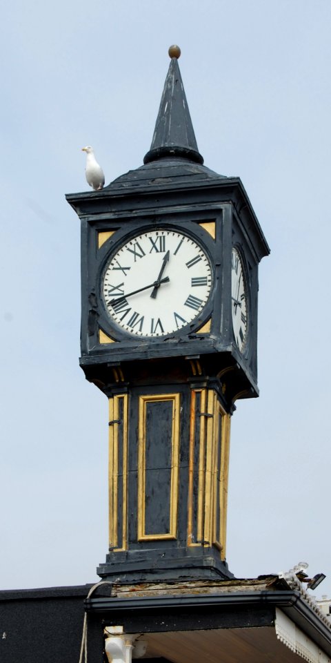 Clock Tower on the top of Brighton Aquarium (April 2018)
