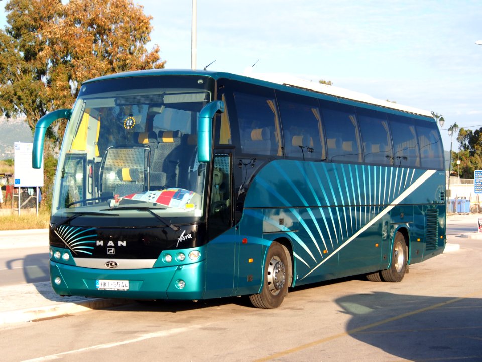Coach bus in Lefkada, MAN, pic2 photo