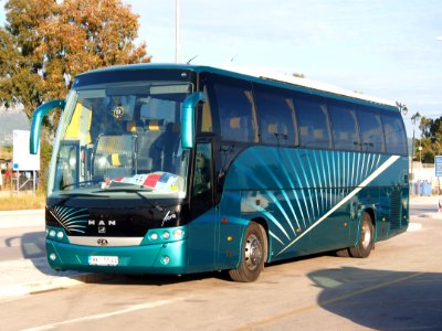 Coach bus in Lefkada, MAN, pic2 photo