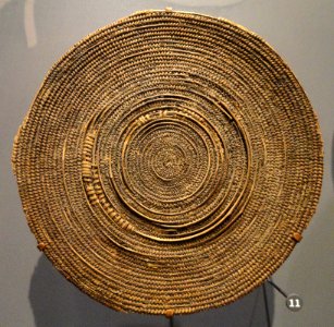 Close-coiled parching tray, 2000 BC - 500 AD, Harris Wash, Utah, plant material - Natural History Museum of Utah - DSC07335