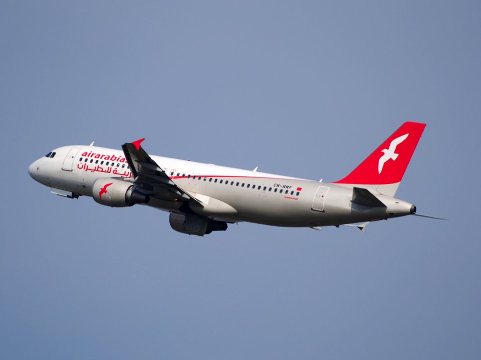 CN-NMF Air Arabia Maroc Airbus A320-214 - cn 4539 take-off, 25august2013 pic-3