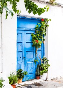 Old town house acropolis photo