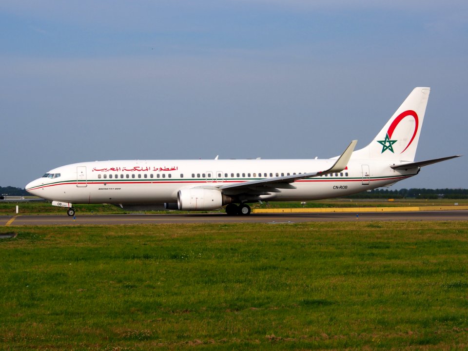 CN-ROB Royal Air Maroc Boeing 737-8B6(WL) - cn 33060, taxiing 22july2013 pic-005