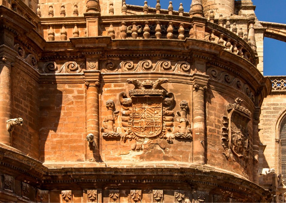 CoA Emperor Charles V Cathedral Seville Spain
