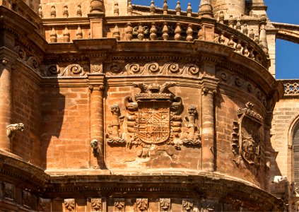 CoA Emperor Charles V Cathedral Seville Spain photo