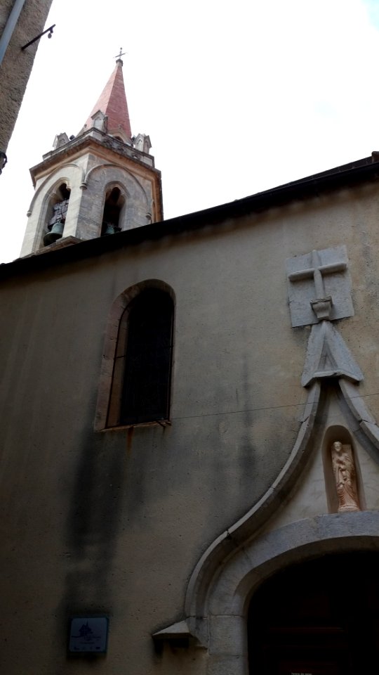 Clocher et porte de l'église Saint-André - La Cadière d'Azur