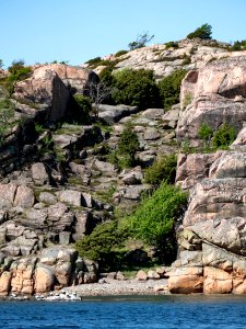 Cliffs on the south east part of Ryxö 5
