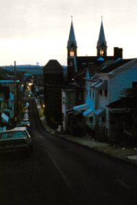Climax Street, Allentown, at twilight - 1999