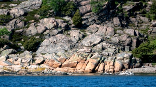 Cliffs on the south east part of Ryxö 12