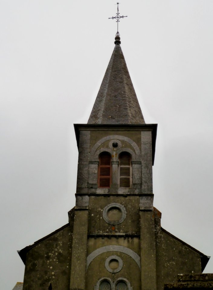 Clocher de l'église d'Espéchède