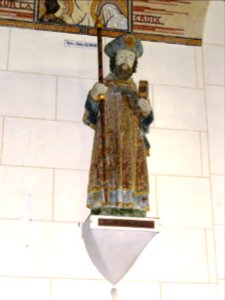 Cliponville (Seine-Mar.) église, statue 10 Saint Jacques