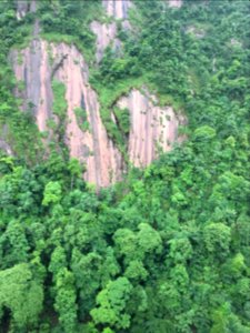Cliffs of Tiantai Mountain