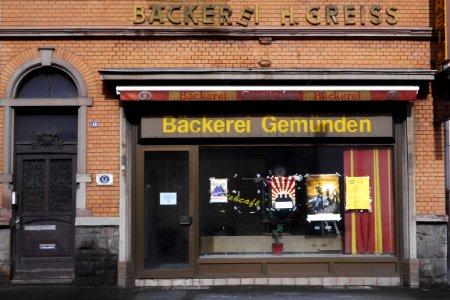 Closed bakery in Bad Kreuznach