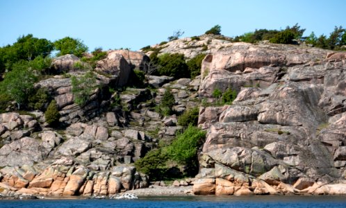Cliffs on the south east part of Ryxö 11