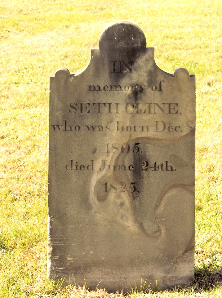 Cline (Seth), Brush Creek Cemetery, 2015-10-26, 01