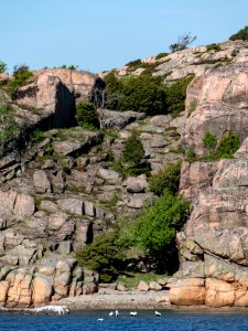 Cliffs on the south east part of Ryxö 1