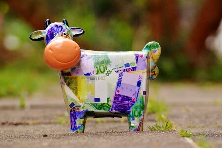 Piggy bank funny ceramic
