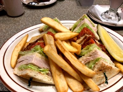 Club Sandwich at Jerry's Nugget Casino in North Las Vegas