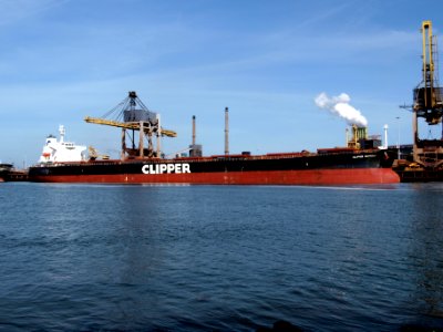 Clipper Suffolk - IMO 9331397 - Callsign 3FCY9 - at the Hoogovens, IJmuiden, Port of Amsterdam p4