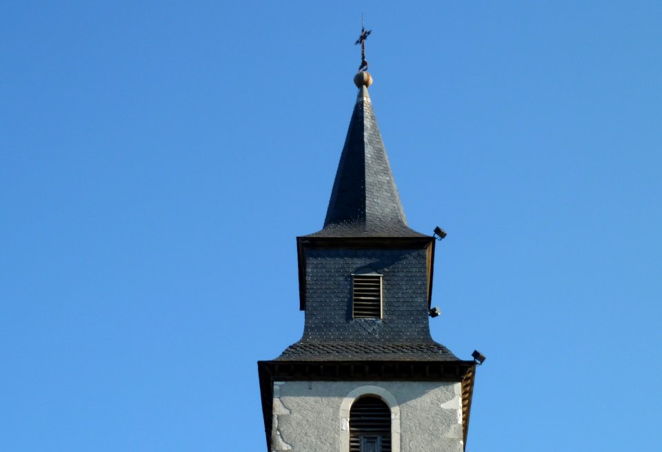 Clocher de l'église de Denguin