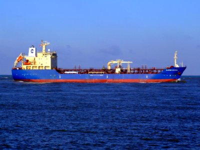 Clipper Krystal p4 approaching Port of Rotterdam, Holland 25-Jan-2007