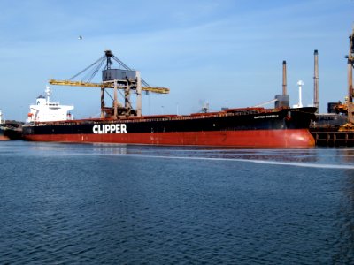 Clipper Suffolk - IMO 9331397 - Callsign 3FCY9 - at the Hoogovens, IJmuiden, Port of Amsterdam p2
