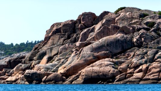 Cliffs on the south east part of Ryxö 16