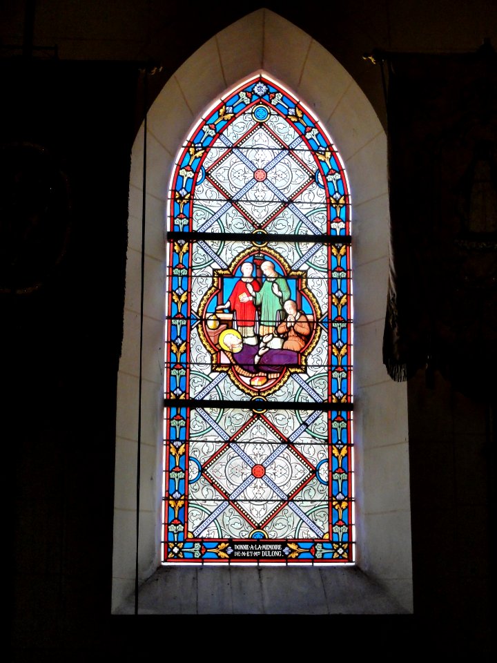 Cliponville (Seine-Mar.) église, vitrail 04