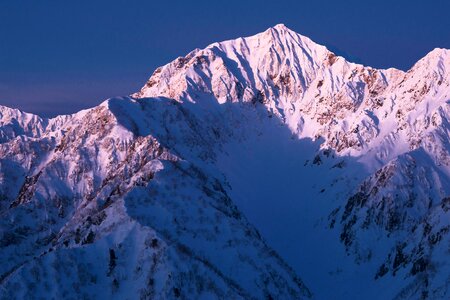 Kashima yarigatake northern alps japan