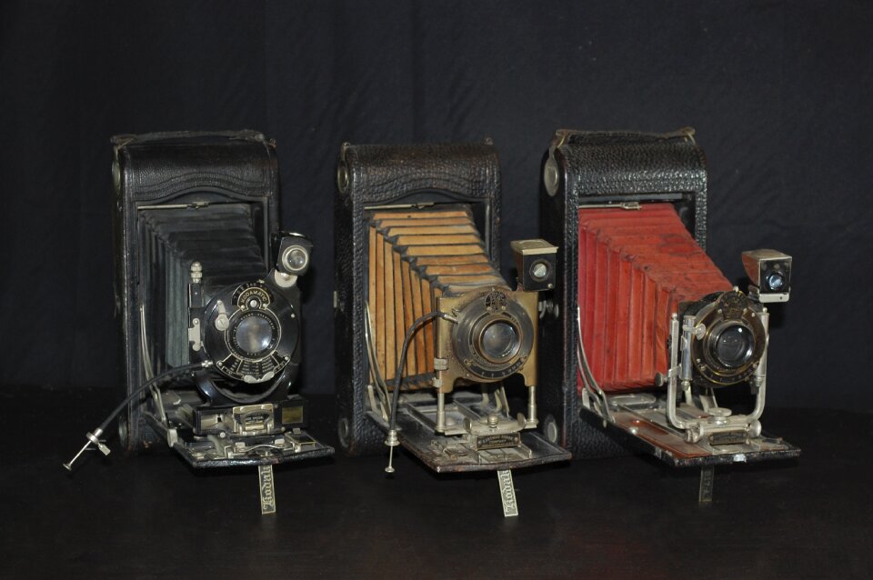 Collector old camera antiques