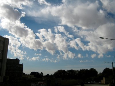 Clouds of Nishapur Sky -Buildings near Amin al-Islami Garden 2