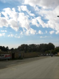 Clouds of Nishapur Sky -Buildings near Amin al-Islami Garden 1