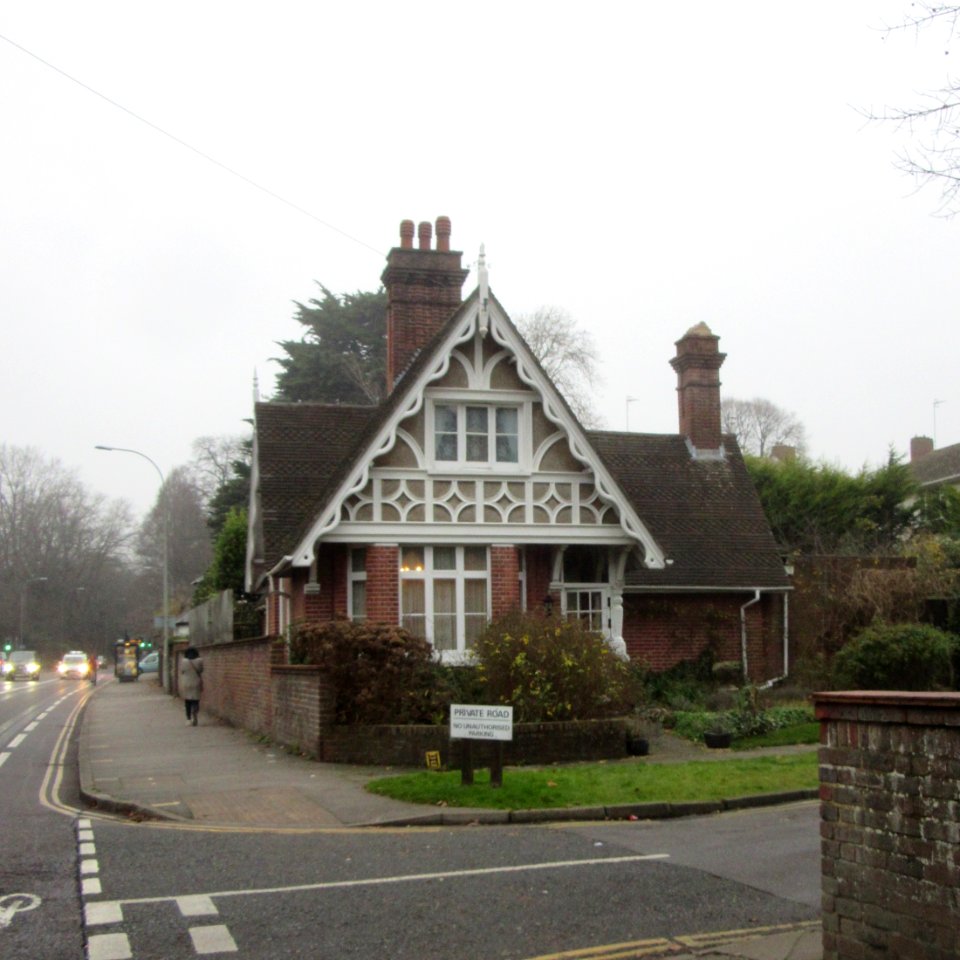 Cliveden Lodge, London Road, Withdean (NHLE Code 1381678) (December 2016)