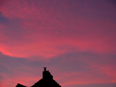 Clouds during sunset in Berlin-Hakenfelde 2019-06-15 05