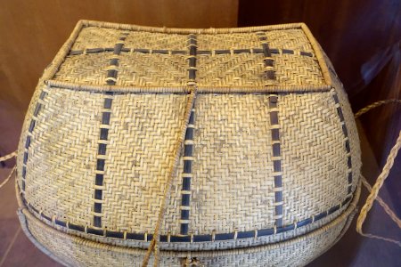 Clothing chest, Khang - Vietnam Museum of Ethnology - Hanoi, Vietnam - DSC03196