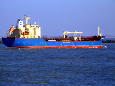 Clipper Krystal p5 approaching Port of Rotterdam, Holland 25-Jan-2007