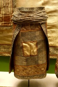 Clothing mat with girdle, Marshall Islands, 1905 - Ethnological Museum, Berlin - DSC01164