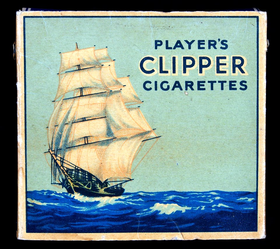 Clipper cigarettes pack, front