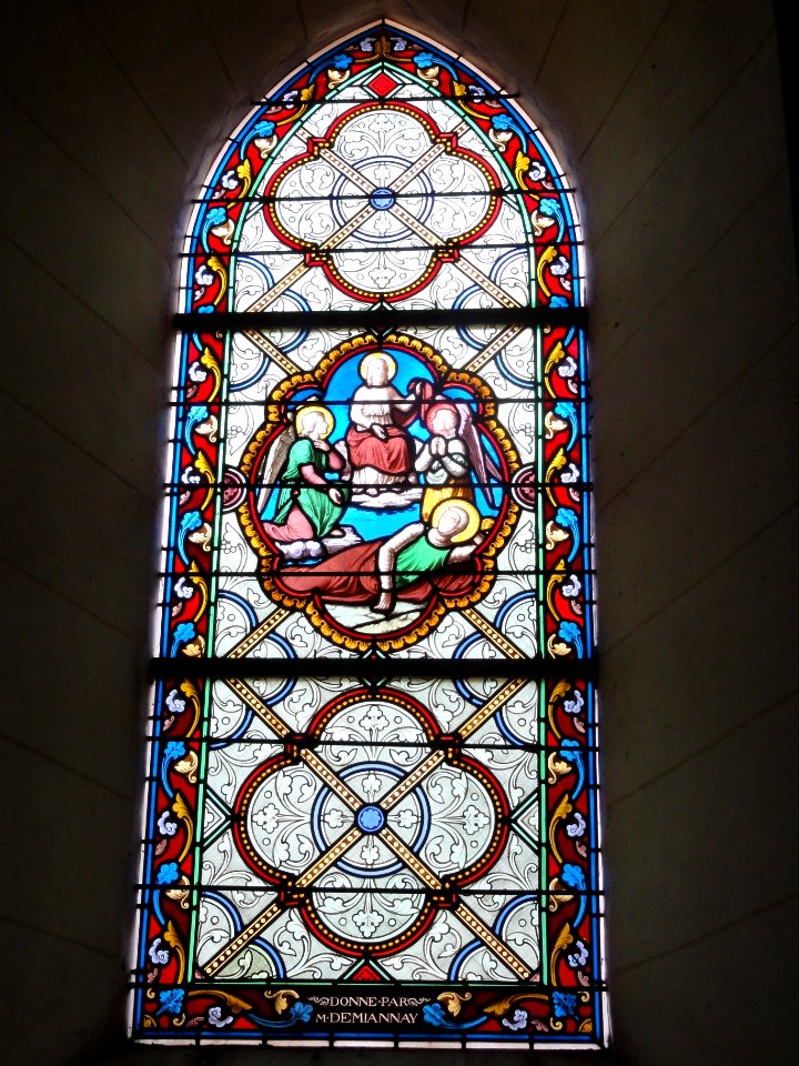 Cliponville (Seine-Mar.) église, vitrail 03