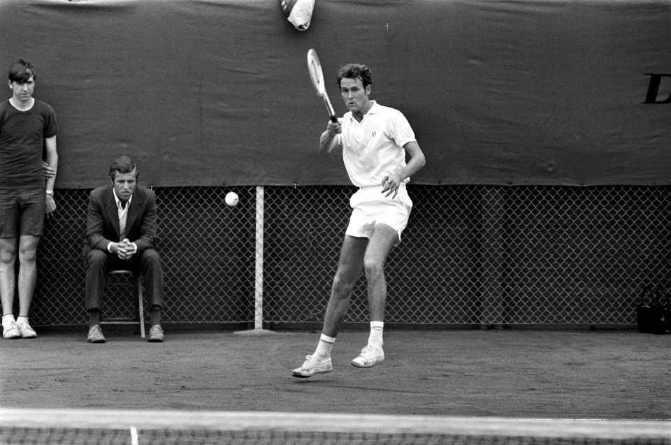Cliff Drysdale in actie, Bestanddeelnr 922-6016