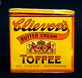 Clievers tofee blik, foto1