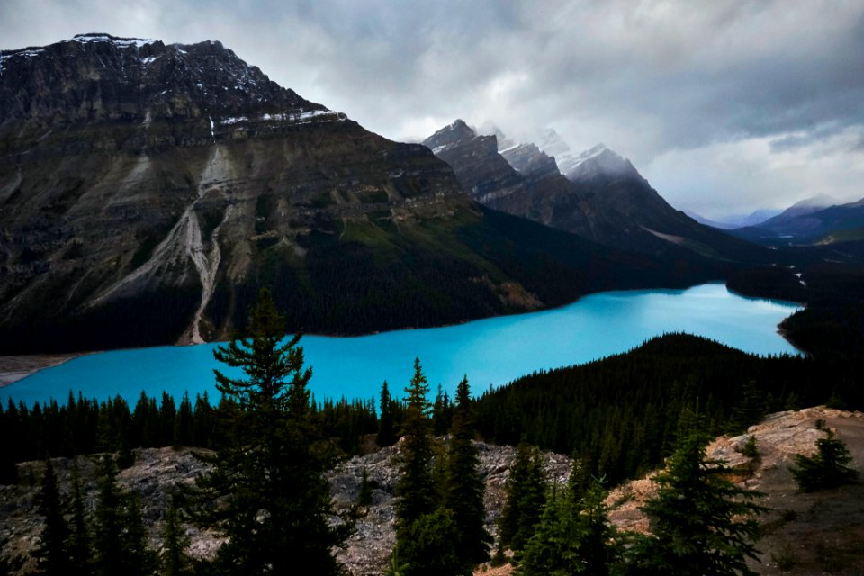 Clouds Over Lake Peyto (178791681)