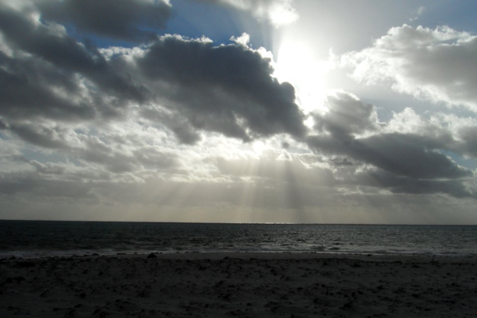 Clouds above the indian ocean Cervantes WA
