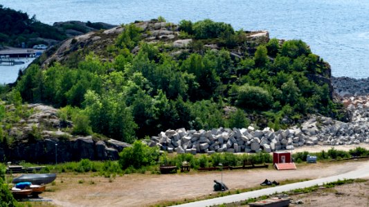 Cliff between Rixö and Govik