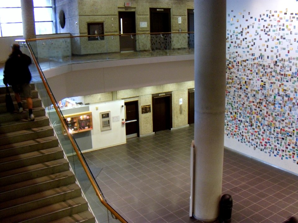 Cliff Eyland's "Untitled", in the lobby of Millennium Library in Winnipeg Manitoba 02