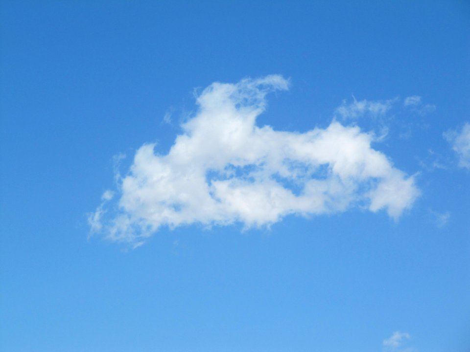 Cloud in a blue sky WA