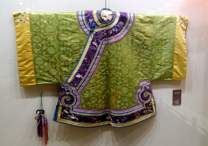 Clothing, Qing dynasty, 1644-1911 AD - Sichuan University Museum - Chengdu, China - DSC06265