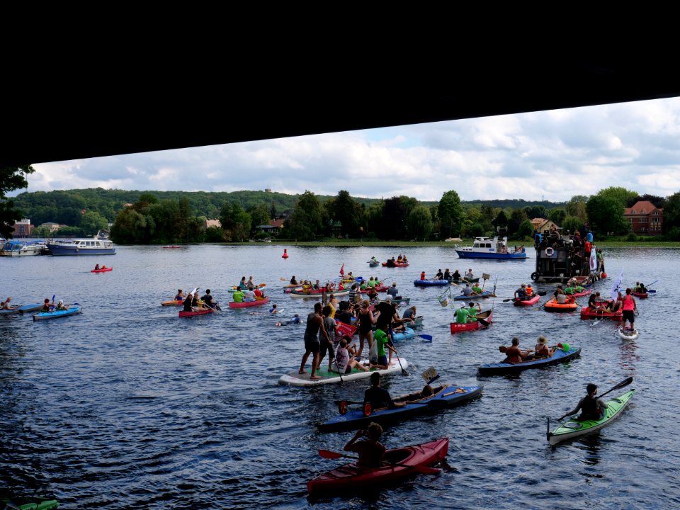 Coal and Boat demonstration 2019 30