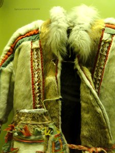 Coat, Samoyed - detail - AMNH - DSC06204 photo