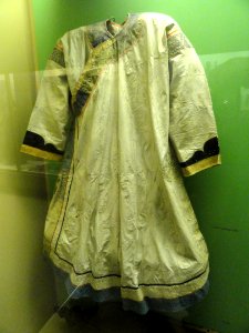 Coat, salmon skin, Nivkh (Gilyak) - AMNH - DSC06212